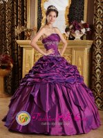 Pick-ups Simple Purple Quinceanera Dress In Houston Strapless Taffeta Beaded Appliques Ball Gown in Woodbridge Virginia/VA(SKU QDZY064-HBIZ)