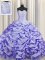 Excellent Brush Train Sweetheart Sleeveless Taffeta Sweet 16 Quinceanera Dress Beading and Pick Ups Sweep Train Lace Up