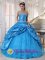 Sky Blue For Cheap Quinceanera Dress Appliques and Pick-ups In Parkersburg West virginia/WV