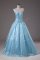Strapless Sleeveless Organza Sweet 16 Quinceanera Dress Beading Lace Up