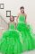 Sweetheart Lace Up Beading and Pick Ups Sweet 16 Quinceanera Dress Sleeveless