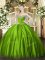 Chic Sleeveless Lace Up Floor Length Beading Sweet 16 Dress