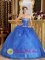 Elegant Blue Quinceanera Dress With sexy Sweetheart Neckline in Hausham