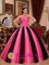 Middletown CA Modest Multi-color Sweetheart Quinceanera Dress with Tulle Beading In