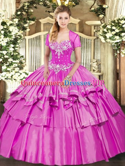 Superior Floor Length Lilac Quinceanera Dresses Sweetheart Sleeveless Lace Up - Click Image to Close