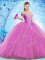 Off The Shoulder Sleeveless Organza Sweet 16 Dresses Beading Brush Train Lace Up