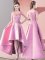 Sumptuous Sleeveless Lace Zipper Quinceanera Dama Dress