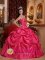 Cordoba colombia Fashionable Hot Pink Ball Gown Strapless Quinceanera Dresses With Pick ups and Ruch For Sweet 16