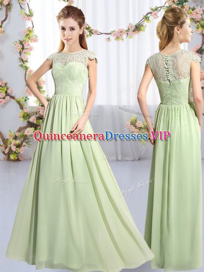 Cap Sleeves Lace Clasp Handle Dama Dress for Quinceanera - Click Image to Close