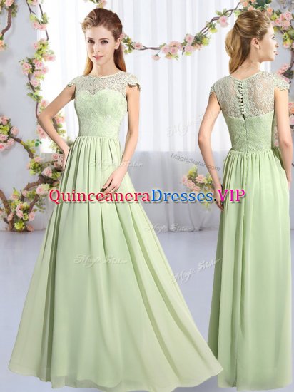 Cap Sleeves Lace Clasp Handle Dama Dress for Quinceanera - Click Image to Close