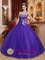 Ventura California Exquisite Beading Best Purple Quinceanera Dress For Sweetheart Tulle and Tafftea