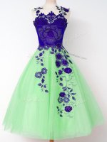 Quinceanera Court Dresses Prom and Party and Wedding Party with Appliques Straps Sleeveless Lace Up(SKU SWBD138-9BIZ)