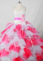 Beautiful Ball Gown Sweetheart Neck Floor-Length Pink Beading Quinceanera Dresses Style FA-S-405(SKU FA9oG13)