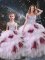 Excellent Floor Length Ball Gowns Sleeveless Multi-color Quince Ball Gowns Lace Up