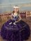Purple Organza Lace Up Straps Sleeveless Floor Length Pageant Dresses Embroidery and Ruffled Layers
