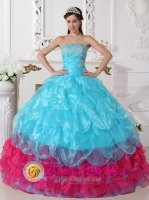 Fort Myers Florida/FL Popular Appliques embellishment Multi-color Quinceanera Dresses