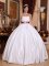 White New Beaded Ribbon Elegant Quinceanera Dress In Spirit Lake Iowa/IA