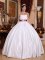 White New Beaded Ribbon Elegant Quinceanera Dress In Spirit Lake Iowa/IA