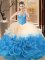 Clearance Floor Length Multi-color Sweet 16 Dress Sweetheart Sleeveless Lace Up