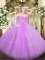 Noble Sleeveless Zipper Floor Length Beading and Lace Quinceanera Gowns