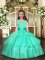 Latest Sleeveless Ruffled Layers Lace Up Pageant Dress Wholesale