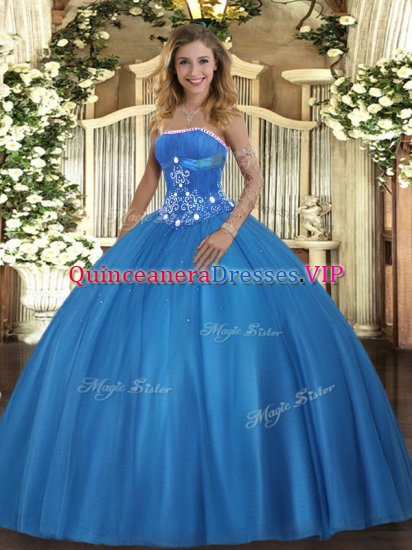 Sleeveless Beading Lace Up Sweet 16 Quinceanera Dress - Click Image to Close
