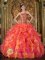 Penmaenmawr Gwynedd The Brand New Style Beading and Ruffles Decorate Bodice Multi-Color Quinceanera Dress For Winter Strapless The Brand New Style Organza Ball Gown