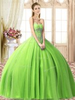 Best Selling Lace Up Quinceanera Dress Beading Sleeveless Floor Length(SKU YCQD0186-7BIZ)