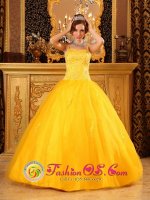 Chiquinquir Colombia Brand New Spaghetti Straps With Beaded Decorate Satin and Tulle Quinceanera Dress