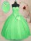 Fine Ball Gowns Tulle Sweetheart Sleeveless Beading and Bowknot Floor Length Lace Up 15 Quinceanera Dress