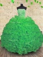 Sleeveless Beading and Ruffles Lace Up Military Ball Dresses For Women(SKU PSSW0242-5BIZ)