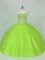 Sleeveless Beading Floor Length Ball Gown Prom Dress