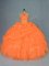 Cheap Sleeveless Beading and Ruffles Lace Up 15 Quinceanera Dress