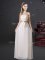 Halter Top Sleeveless Chiffon Damas Dress Lace and Belt Lace Up