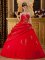 Pocatello Idaho/ID Discount Wine Red Sweet 16 Dress With Appliques Sweetheart With Taffeta For Quinceanera