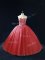 Tulle Sleeveless Quinceanera Dresses and Beading