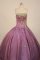 Lovely ballgown strapless floor-length purple appliques quinceanera dresses FA-X-096