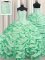 Custom Designed Sweetheart Sleeveless Taffeta Quinceanera Dresses Beading and Pick Ups Brush Train Lace Up