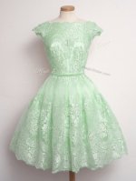 Best Selling Cap Sleeves Lace Lace Up Quinceanera Court Dresses