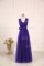 Purple Zipper Straps Ruching Quinceanera Dama Dress Tulle Sleeveless