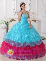 Popular Appliques embellishment Multi-color Quinceanera Dresses In Campbelltown NSW