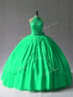 Floor Length Ball Gowns Sleeveless Green Quinceanera Gown Lace Up(SKU PSSW1039-3BIZ)