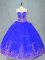 Latest Sweetheart Sleeveless Tulle Sweet 16 Dresses Beading Lace Up