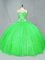 Popular Lace Up Sweetheart Beading Quinceanera Dress Tulle Sleeveless