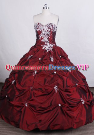 Beautiful Ball gown Sweetheart-neck Floor-length Quinceanera Dresses Style FA-C-076