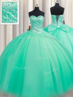 Sleeveless Beading and Bowknot Lace Up Sweet 16 Dresses(SKU PSSW0511BIZ)