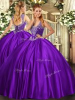 Sleeveless Beading Lace Up Quinceanera Gown(SKU SJQDDT1392002BIZ)