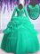 High Quality Long Sleeves Sequins and Pick Ups Zipper Quinceanera Gown