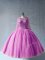 Long Sleeves Lace Up Floor Length Beading Quinceanera Dresses