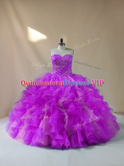 Sweetheart Sleeveless Lace Up 15th Birthday Dress Multi-color - Click Image to Close